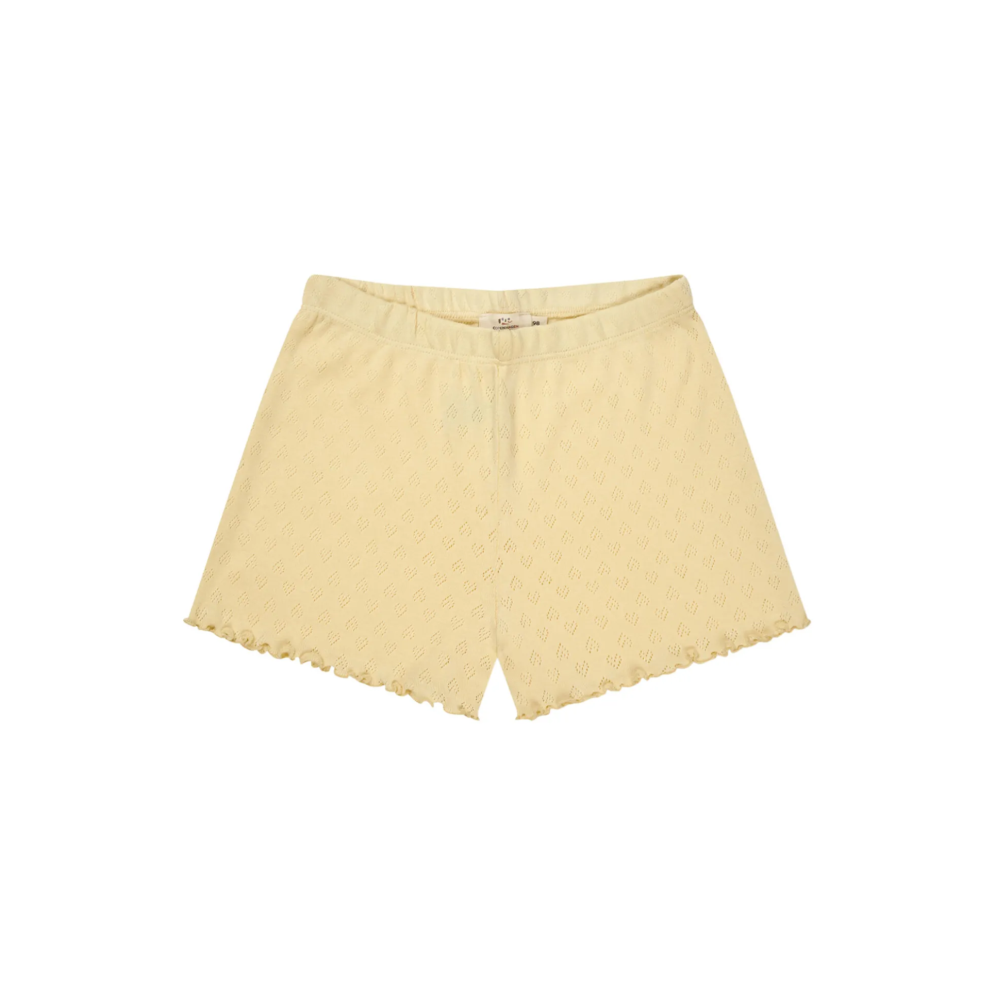 Pointelle Heart Shorts