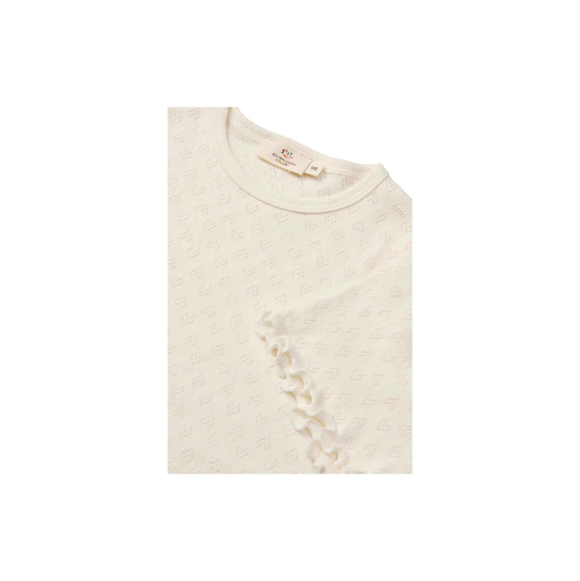 Pointelle Heart T-Shirt