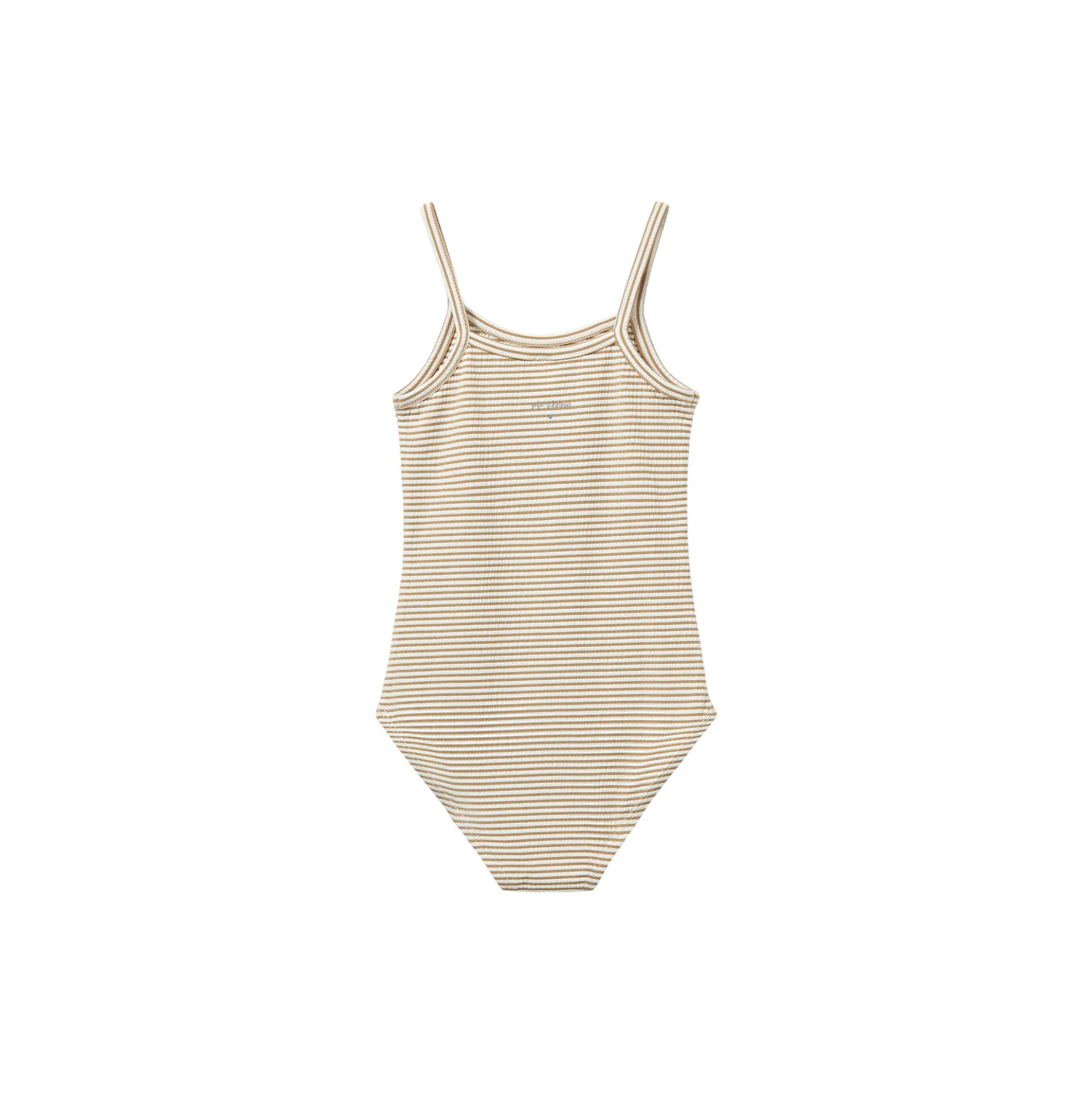 PollyKB Swimsuit, warm stone stripe