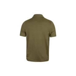 Polo Shirt Linen Stretch , green