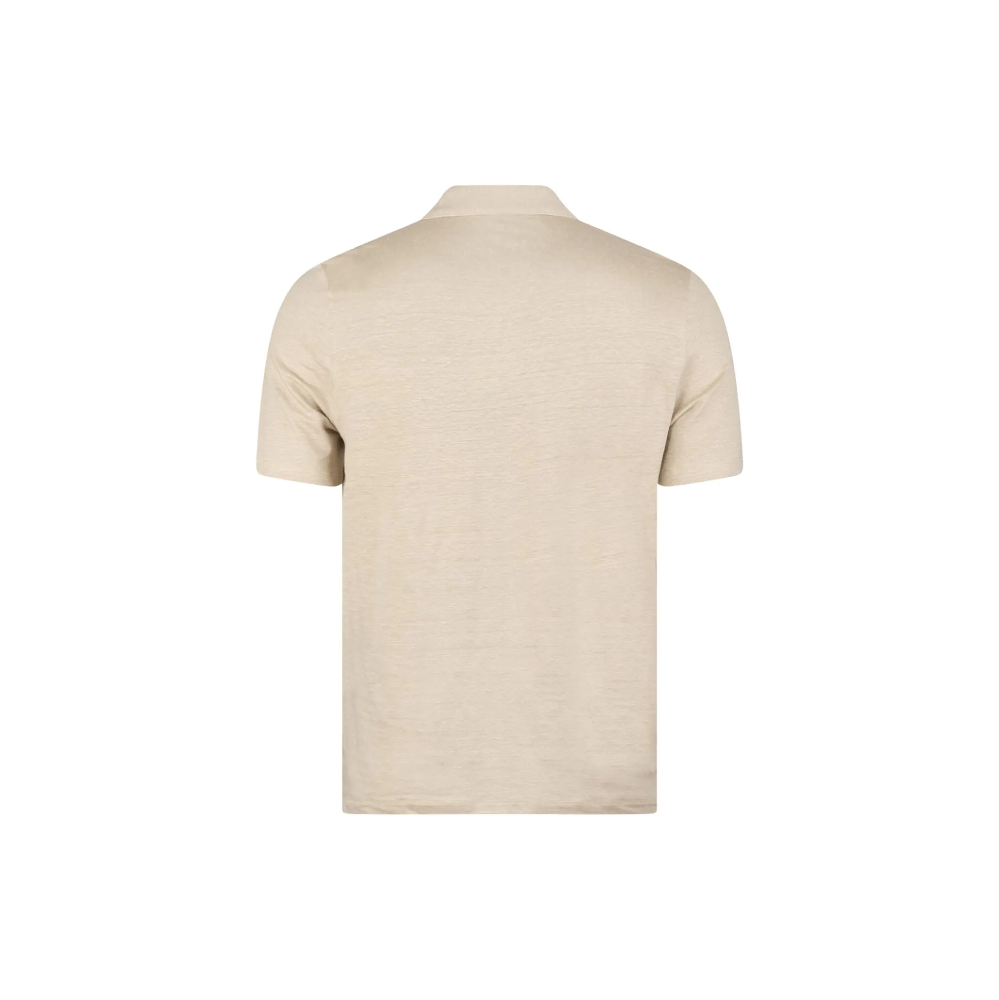 Polo Shirt Linen Stretch , light beige