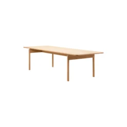 Post Table 270 cm, lacquered oak