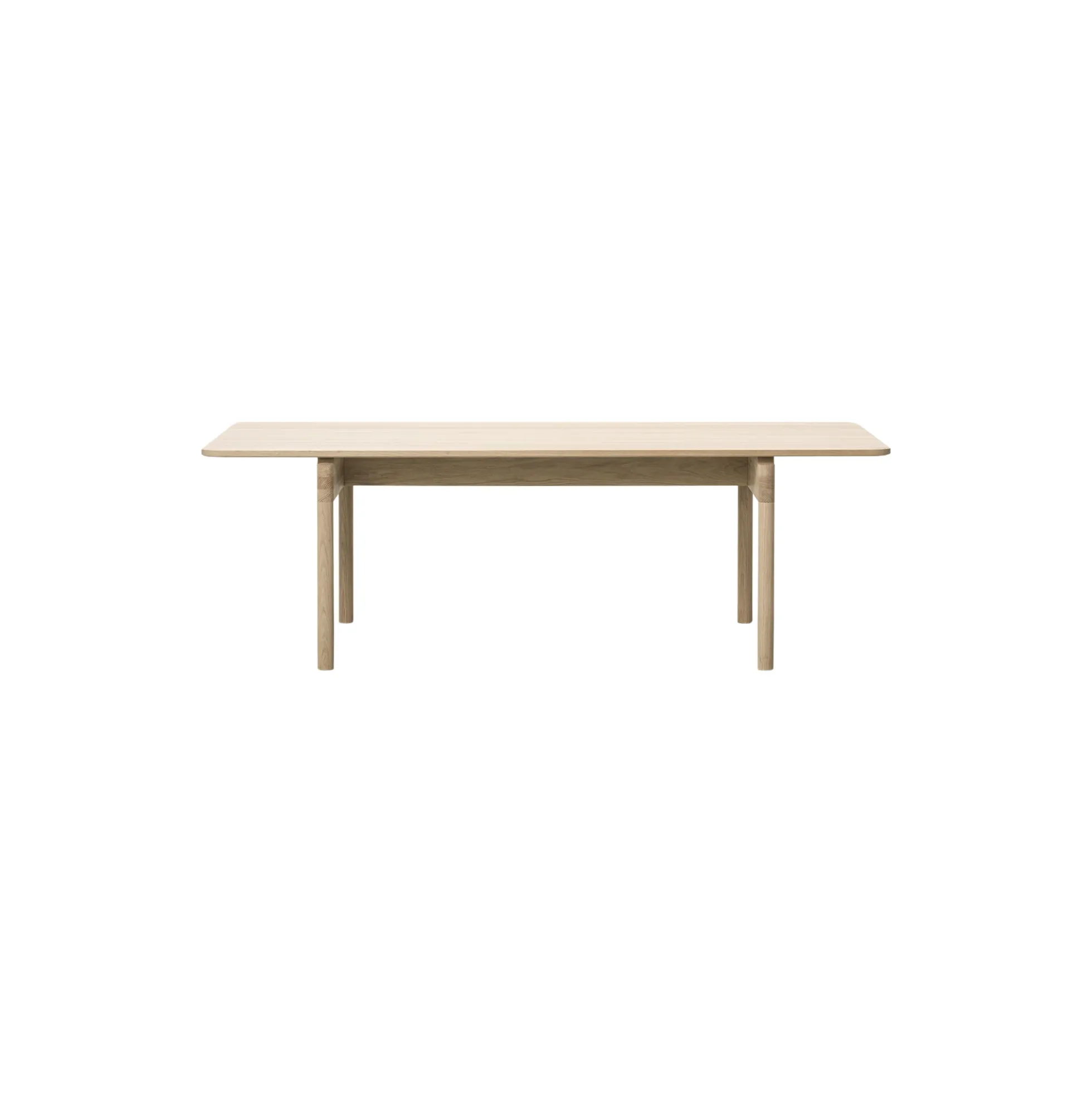 Post Table 225 cm, oiled oak