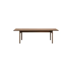 Post Table 270 cm, oiled smoked oak