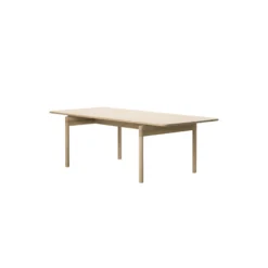 Post Table 225 cm, soap treated oak