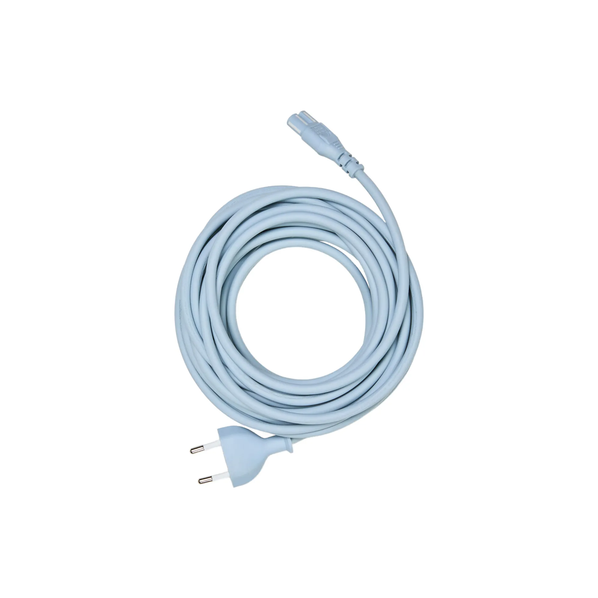 Power Cable 7,5 meters, powder blue