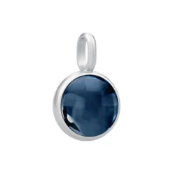 Prime Vedhæng, silver/sapphire blue