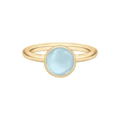 Primini Ring, milky aqua