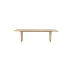 Private Dining Table, light stained oak