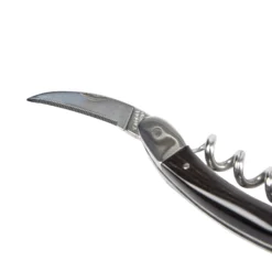 Proptrækker D.L., sort horn