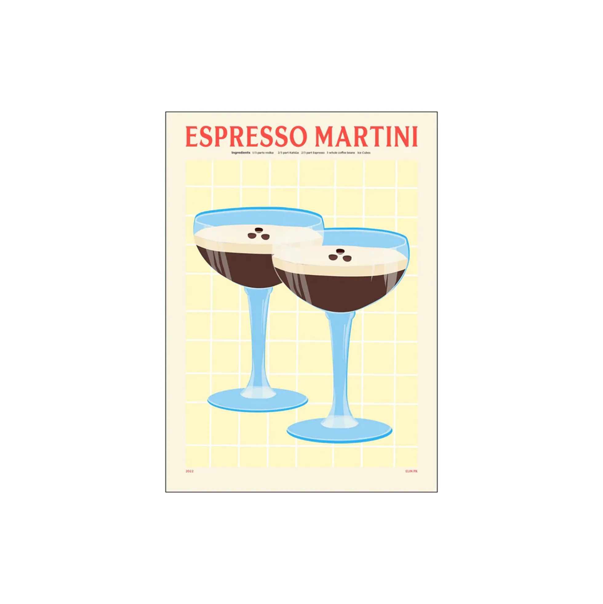 PSTR Studio x Elin PK - Espresso Martini