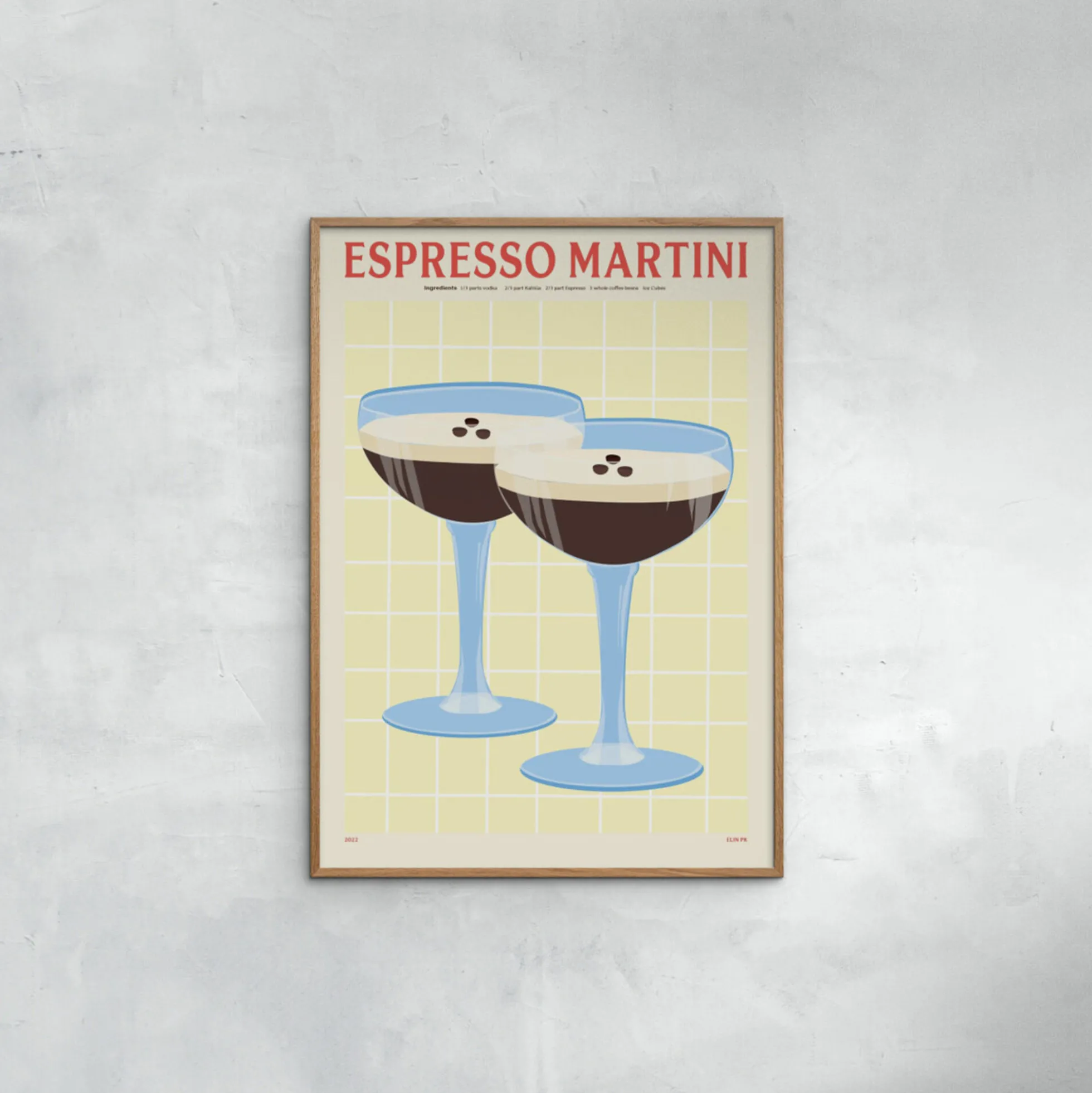 PSTR Studio x Elin PK - Espresso Martini