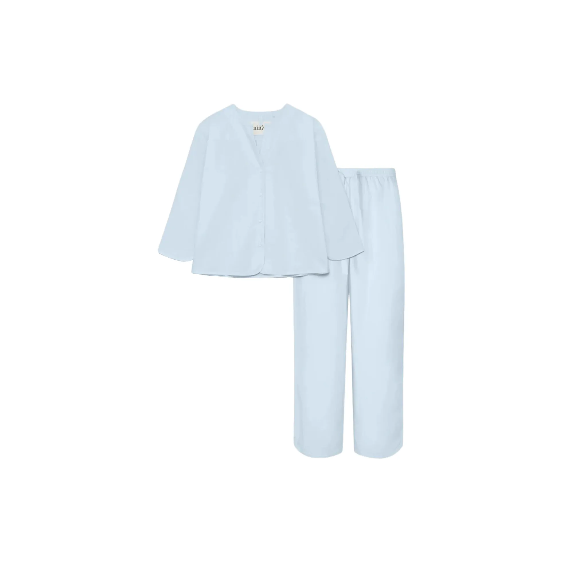 Pyjamas Poplin, blue eyes