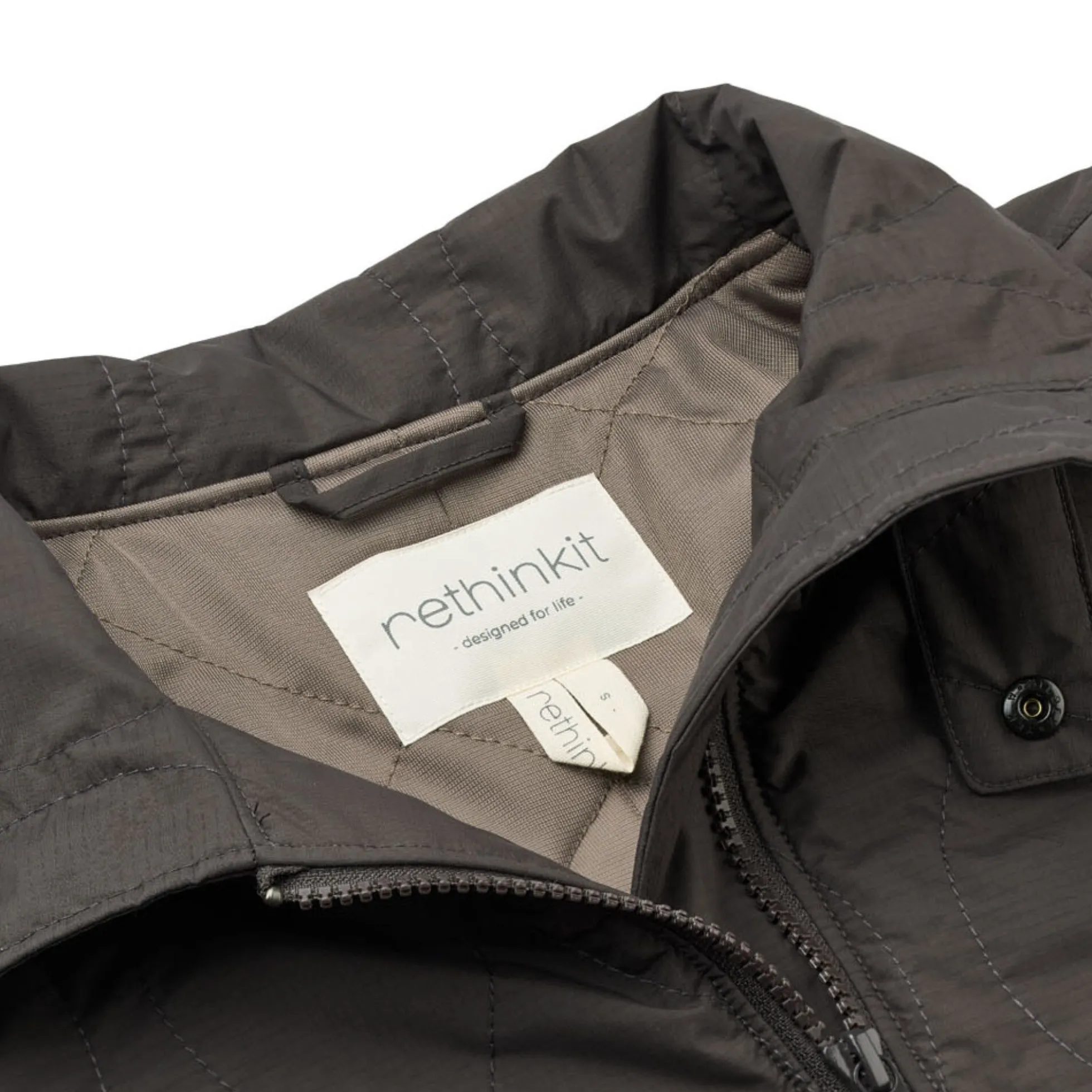 Quilted Jacket Field, almost black