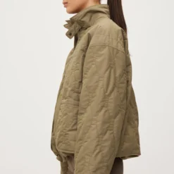 Quilted Jacket Field, dust green