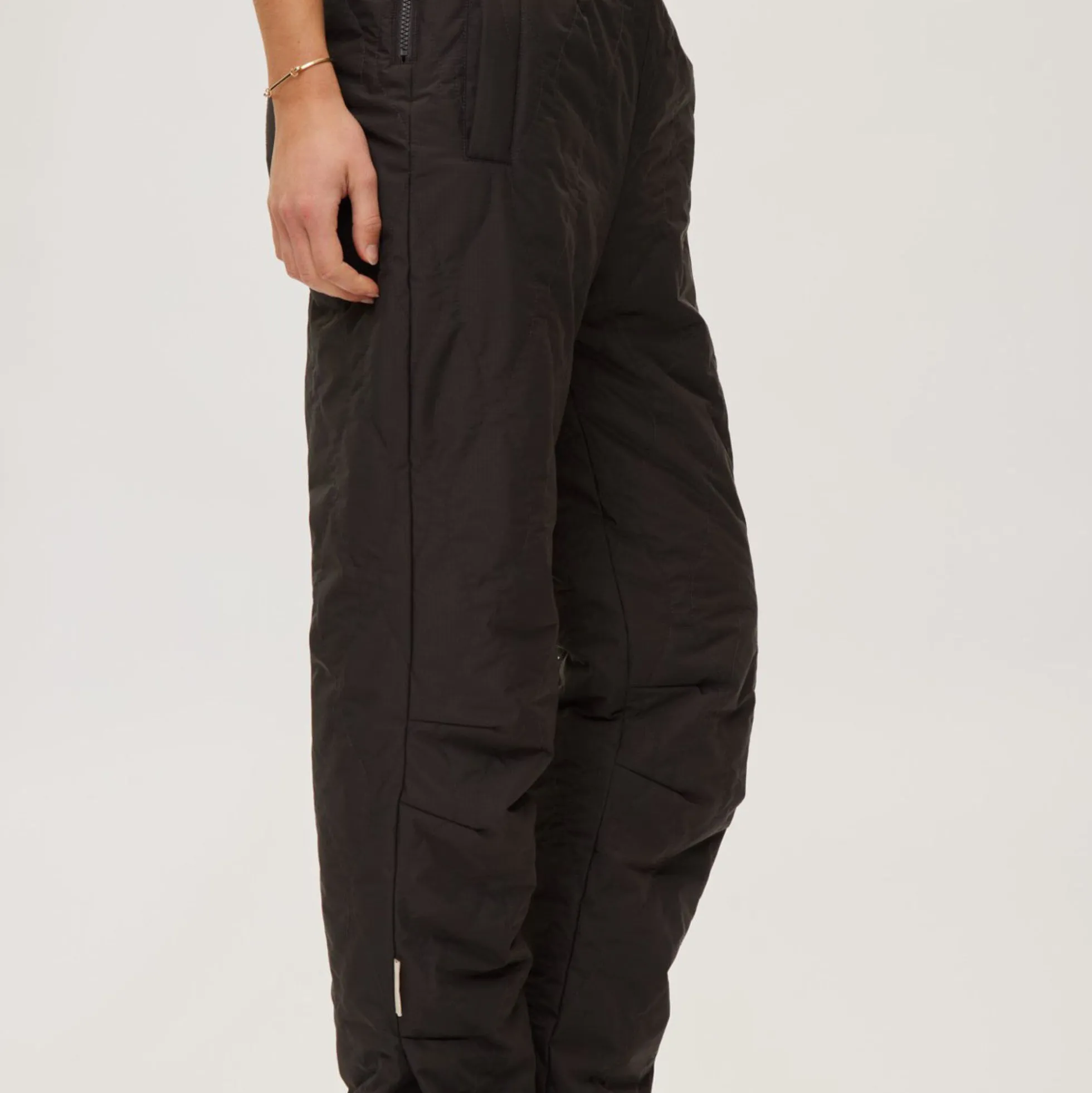 Quilted Trousers Field, almost black