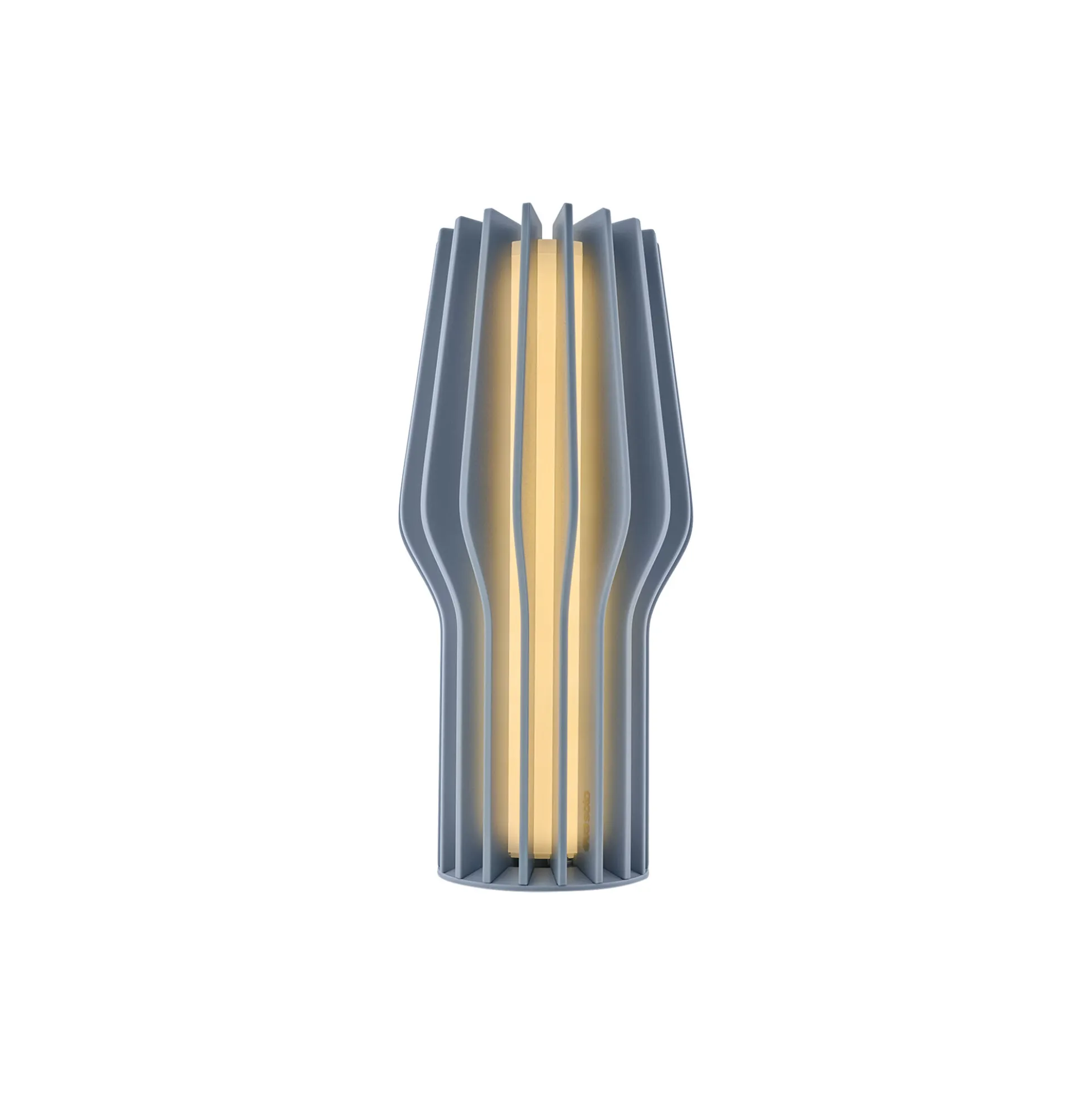 Radiant LED batterilampe, dusty blue