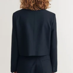 Radi Short Jacket, navy melange
