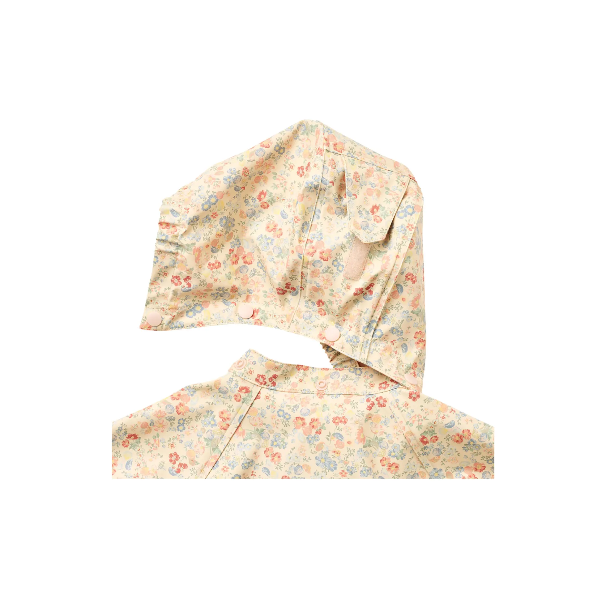Rainwear Chardy Jacket, flowers and seashells