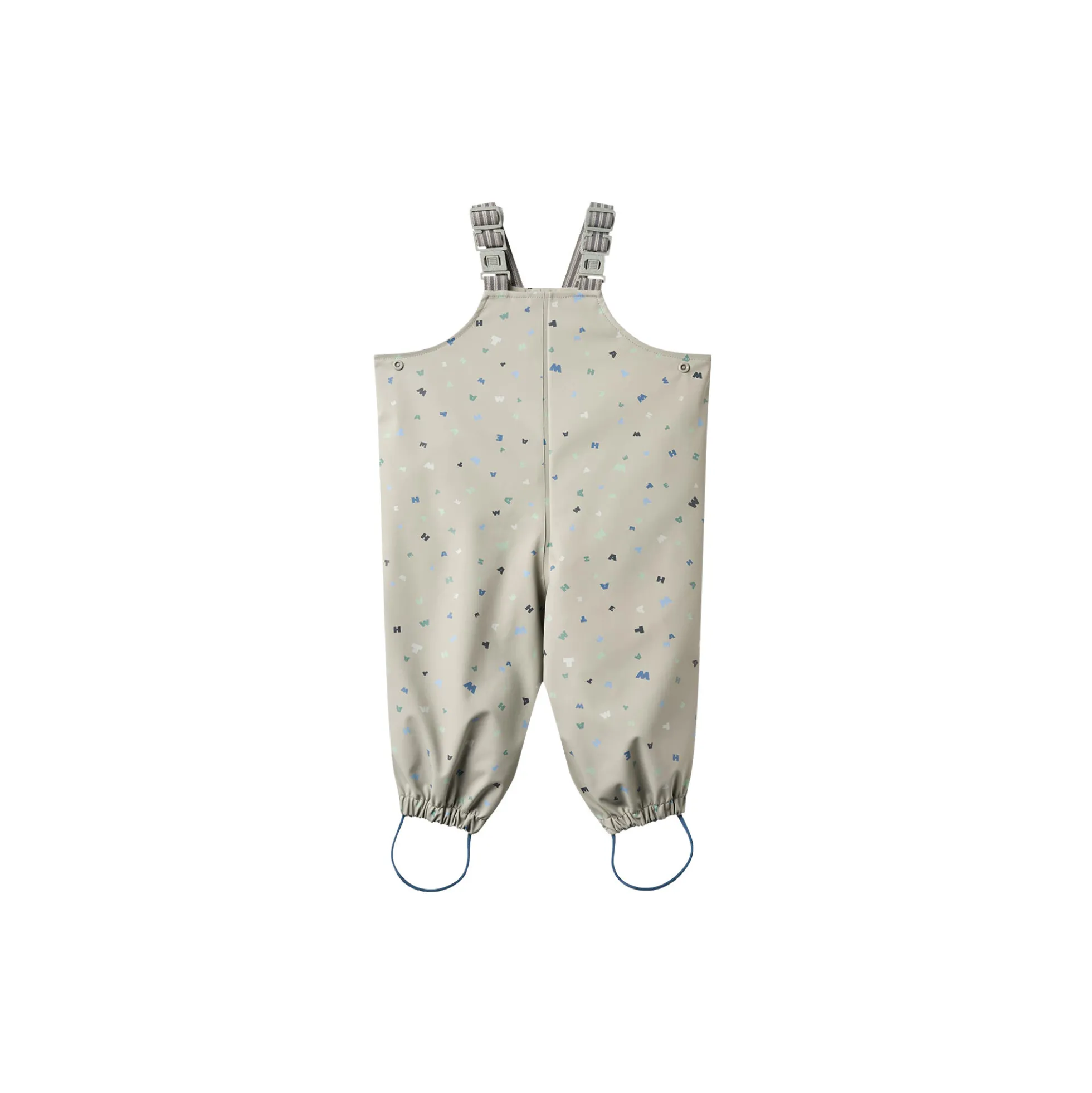 Rainwear Charlo Overall, light flint letters