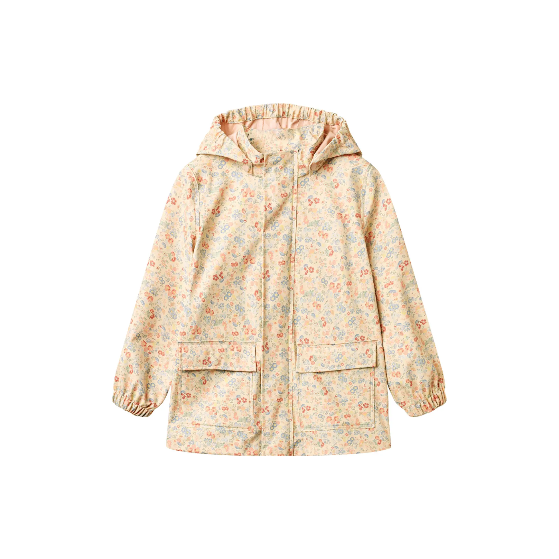 Rainwear Ollo Jacket, flowers and seashells