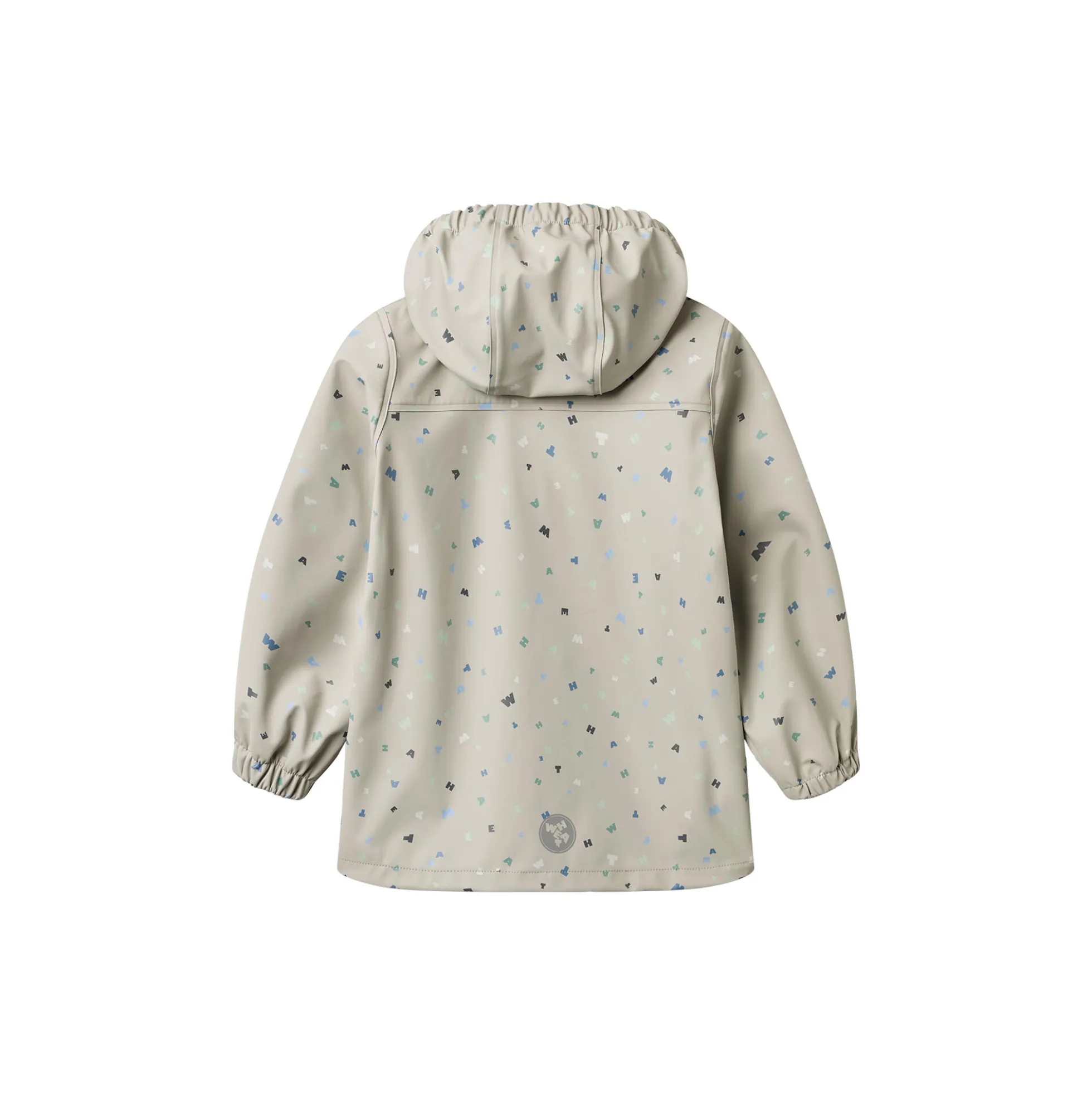 Rainwear Ollo Jacket, light flint letters