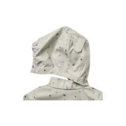 Rainwear Ollo Jacket, light flint letters