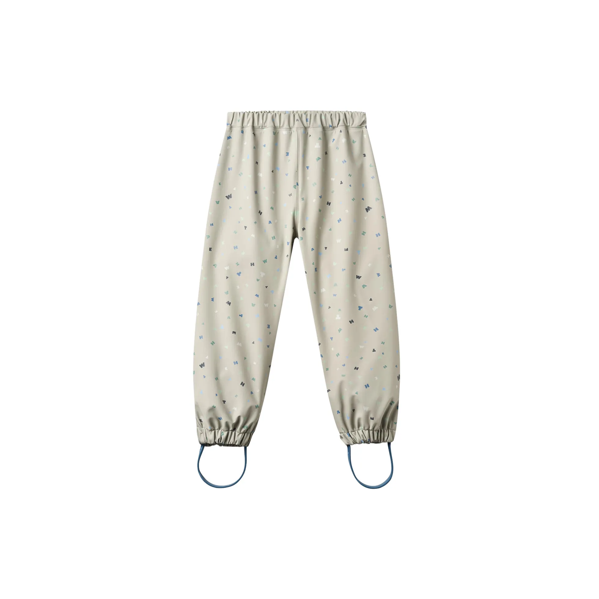 Rainwear Olo Trousers, light flint letters