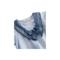 Raki Romper, blue mist