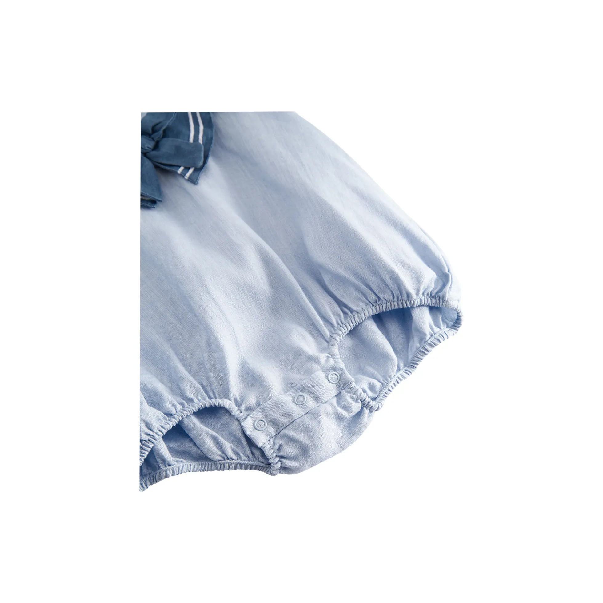 Raki Romper, blue mist