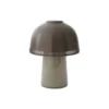 Raku SH8 transportabel bordlampe, beige grey/bronzed