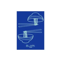 Ramen, blue