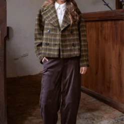 7710RDFCamero pants, chocolat