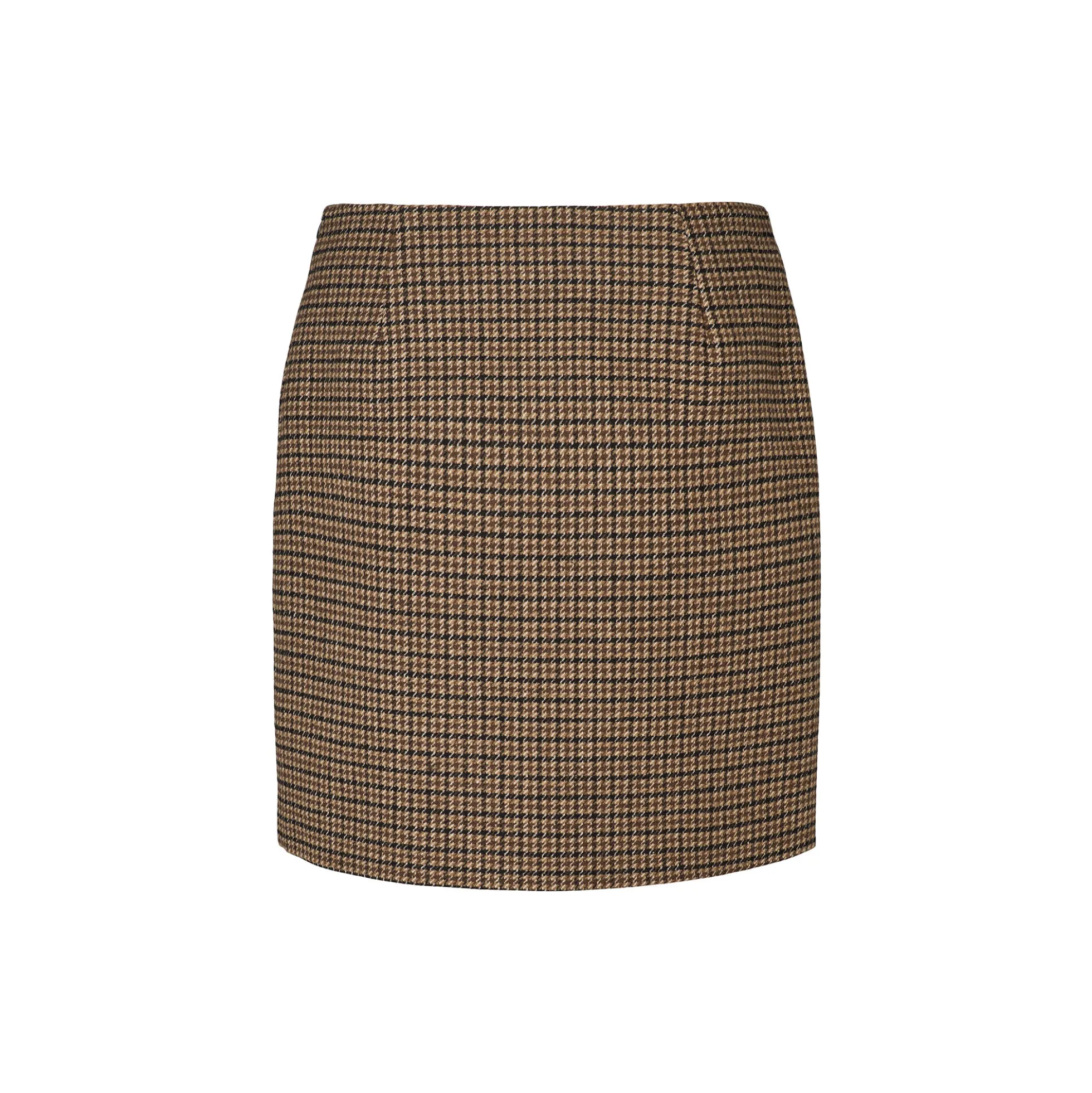7898RDFSelah wrap skirt, chocolat