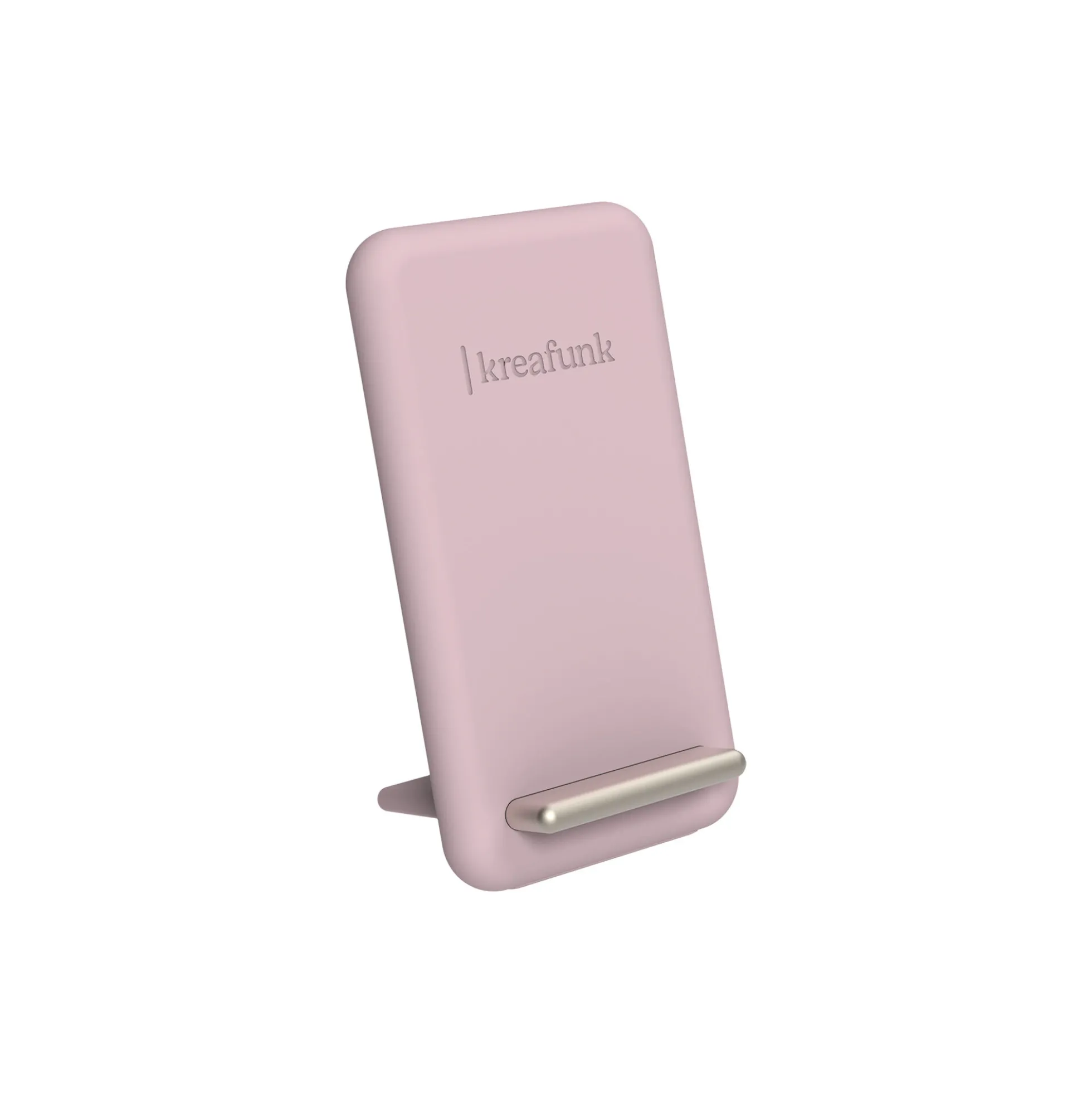 reCHARGE trådløs powerbank, dusty rose