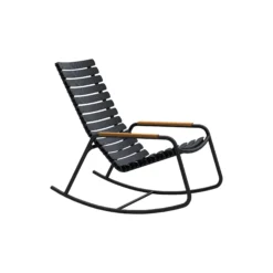 ReCLIPS bambus gyngestol, black