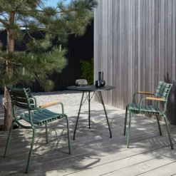 ReCLIPS bambus spisebordsstol, olive green