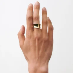 Reflection Ring, forgyldt