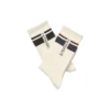 Rethinkit Striped Crew Sock 2pack, ink almost black