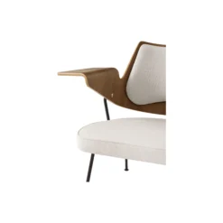 RFH RD8 Lounge Chair, walnut/beech/hallingdal 103
