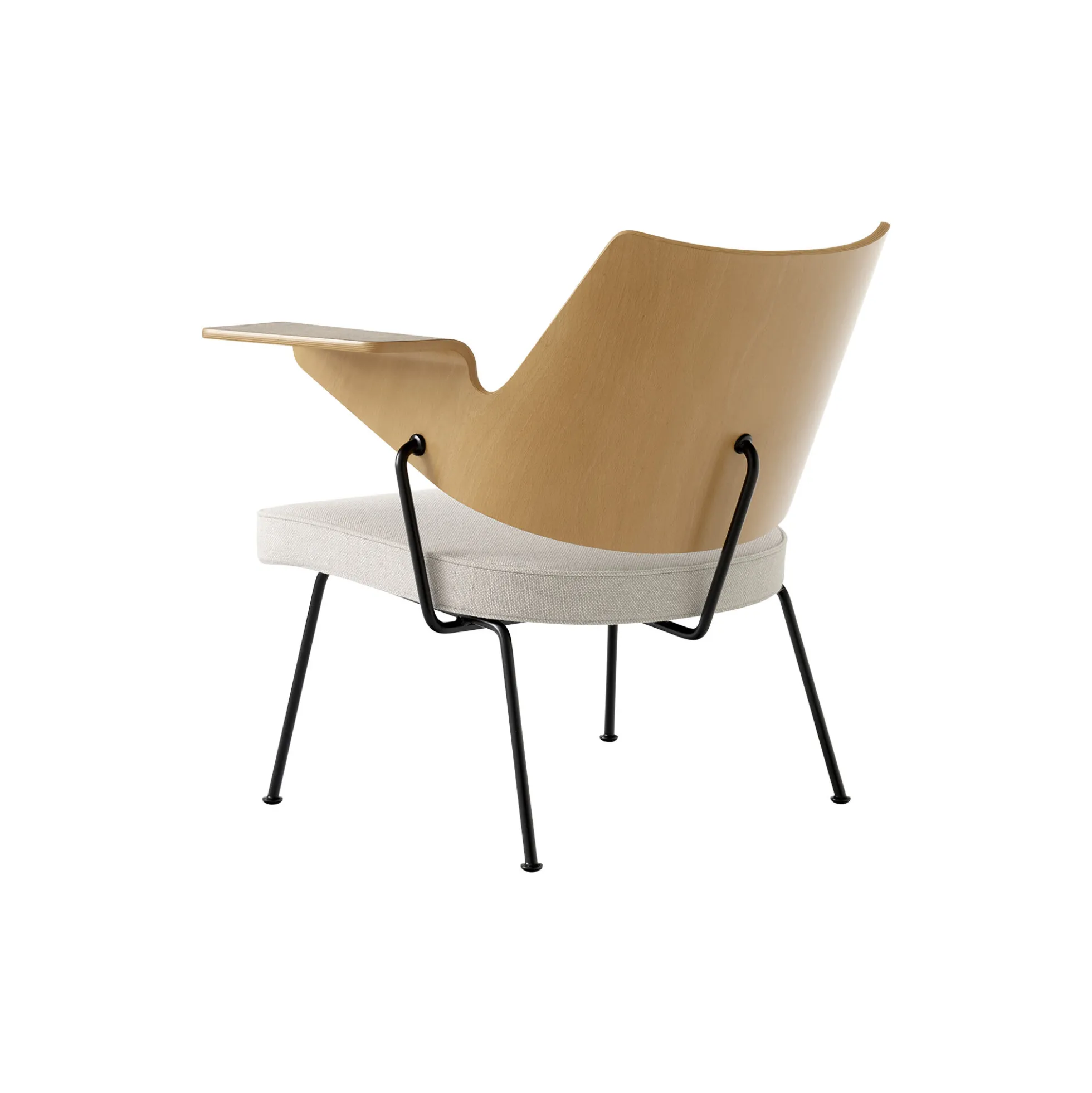 RFH RD8 Lounge Chair, walnut/beech/hallingdal 103