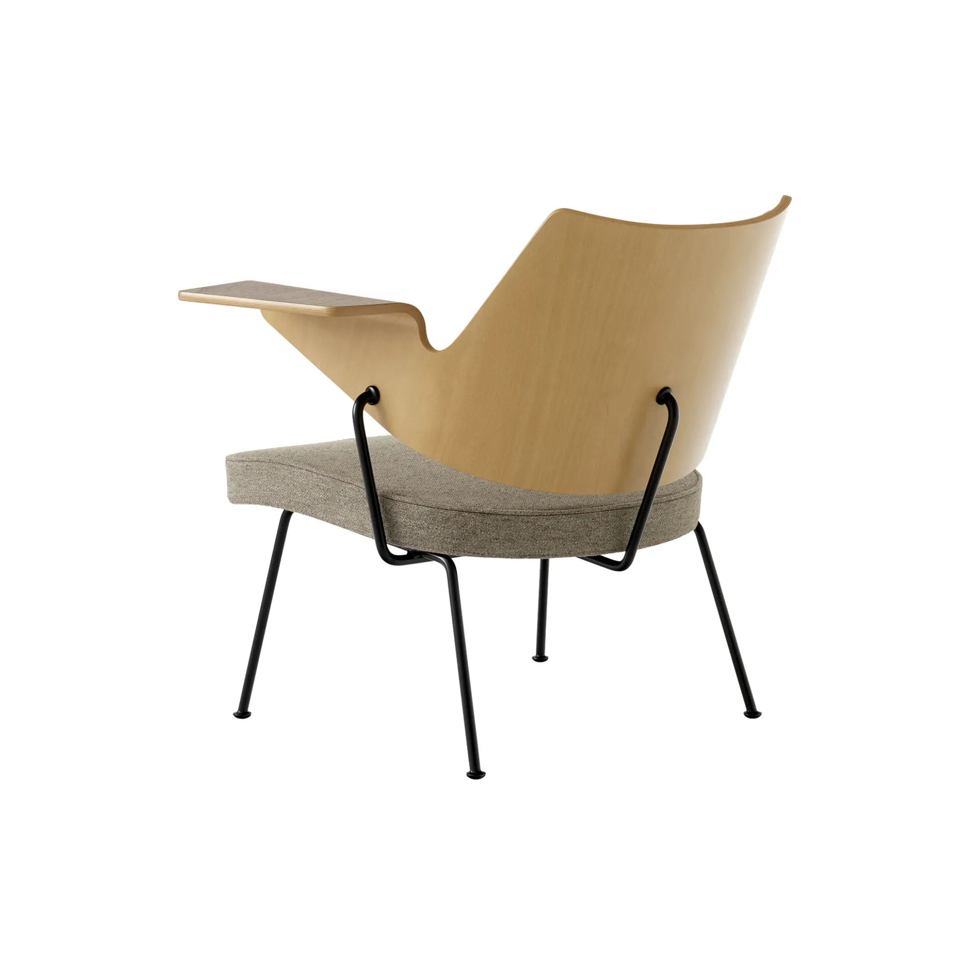 RFH RD8 Lounge Chair, walnut/beech/hallingdal 227
