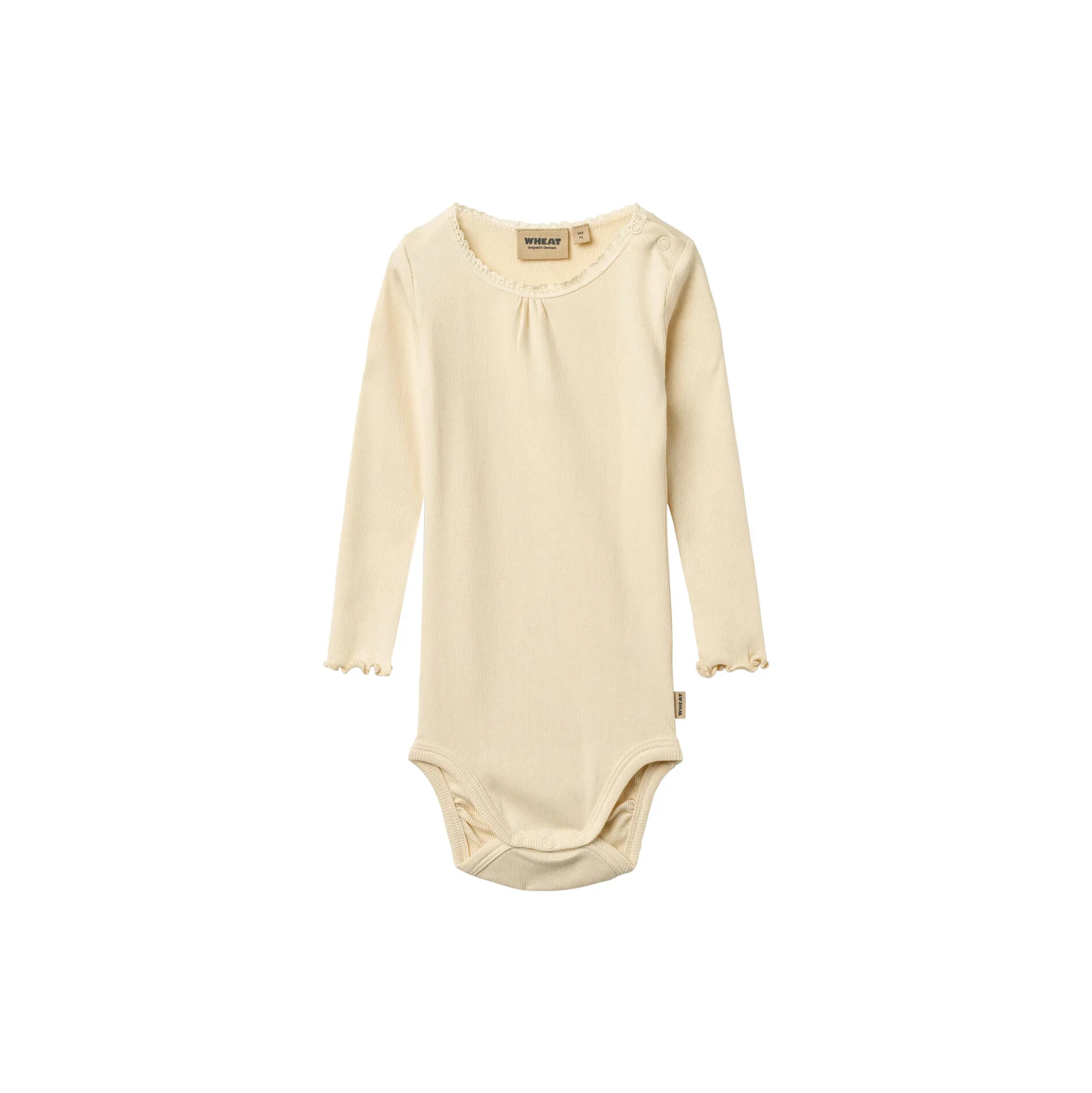 Rib Body L/S Lotta, barely apricot