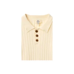 Rib Knitted Polo