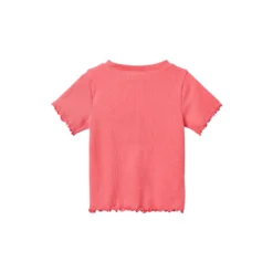 Rib T-shirt S/S Alicia, watermelon