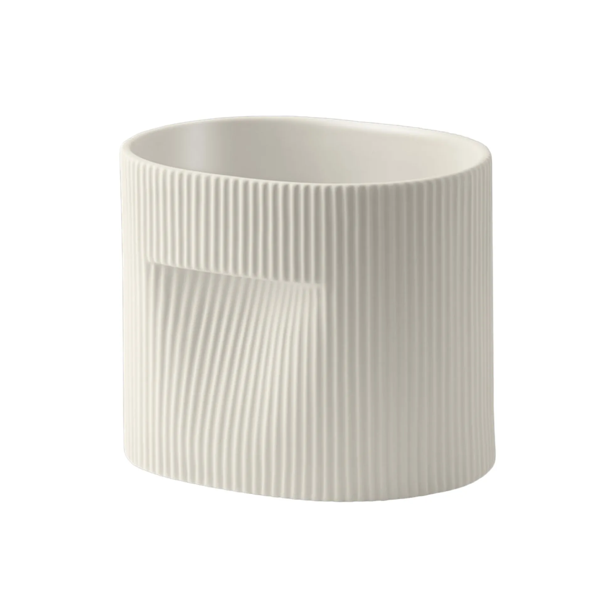 Ridge Planter, off white
