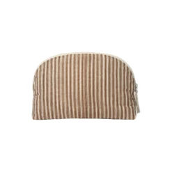 RILEYSW TOILETBAG, brown striped