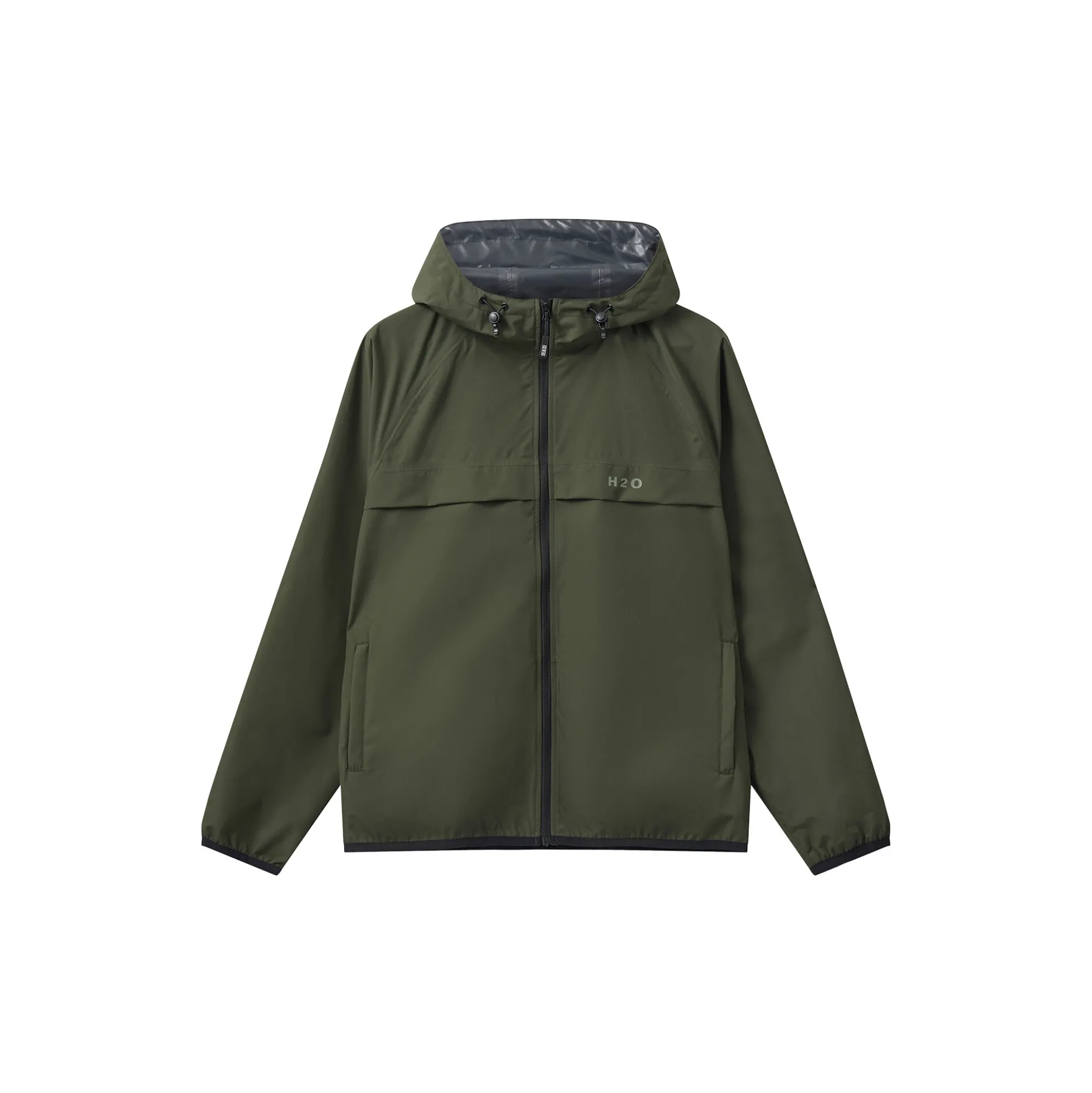 Rømø LW Rain Jacket Packable, army
