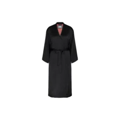 Robes Satin Robe 01, black