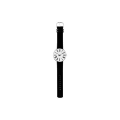 Roman armbåndsur, white/steel/black